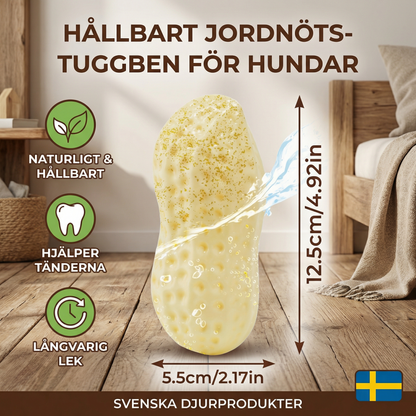 Hållbart Jordnöts-Tuggben för Hundar