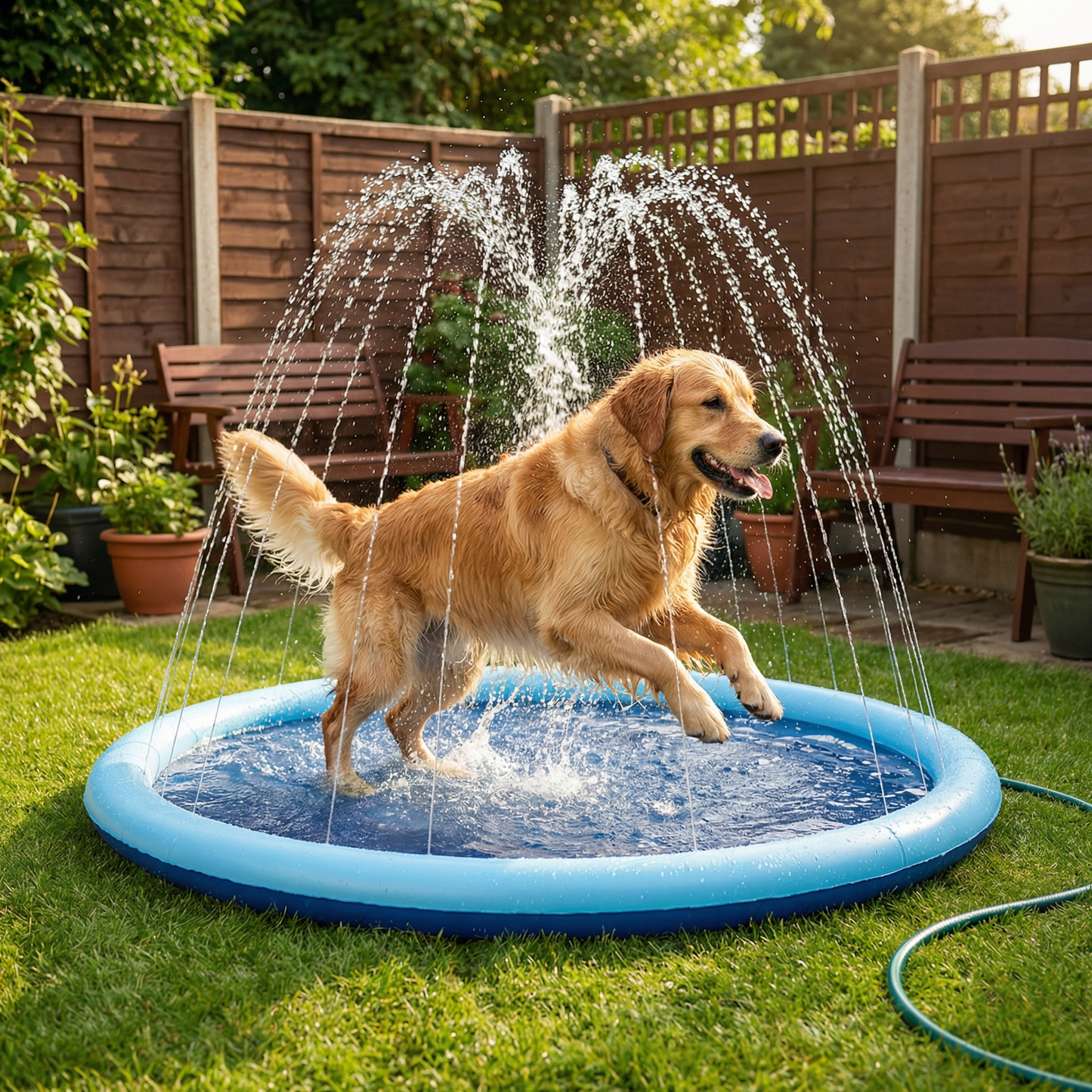 Hundfontän – Sommarleksak