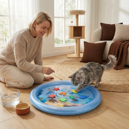 Kylande Spel Vattenmadrass för Katter 2.0