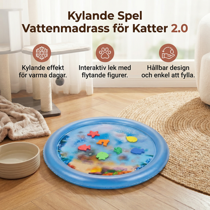 Kylande Spel Vattenmadrass för Katter 2.0
