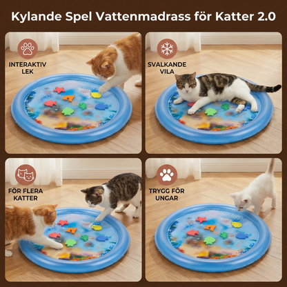 Kylande Spel Vattenmadrass för Katter 2.0