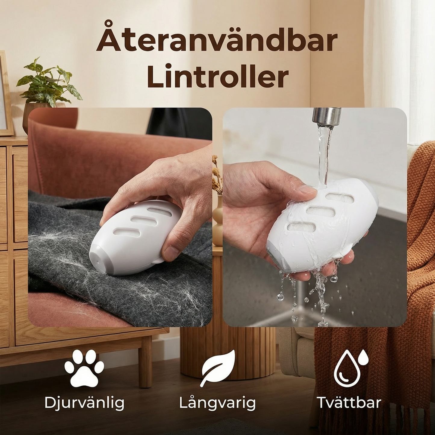 Återanvändbar Lintroller