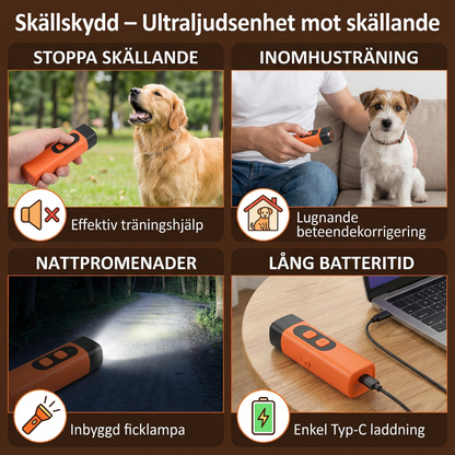 Skällskydd – hundvänlig ultraljudsenhet mot skällande
