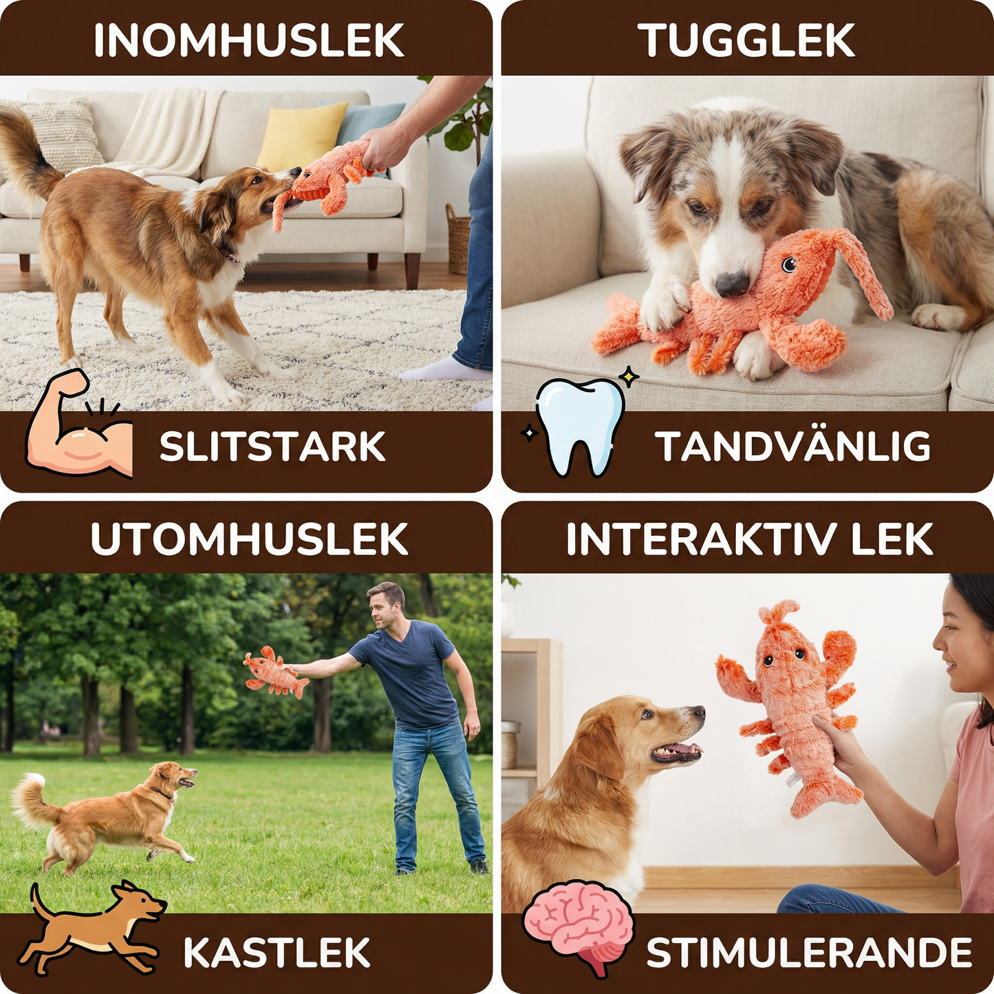 Wiggly Hummer – Interaktiv Hundleksak
