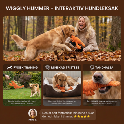 Wiggly Hummer – Interaktiv Hundleksak